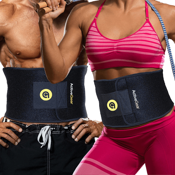 ActiveGear Premium Waist Trainers For Men and Women. Get your Sweat on