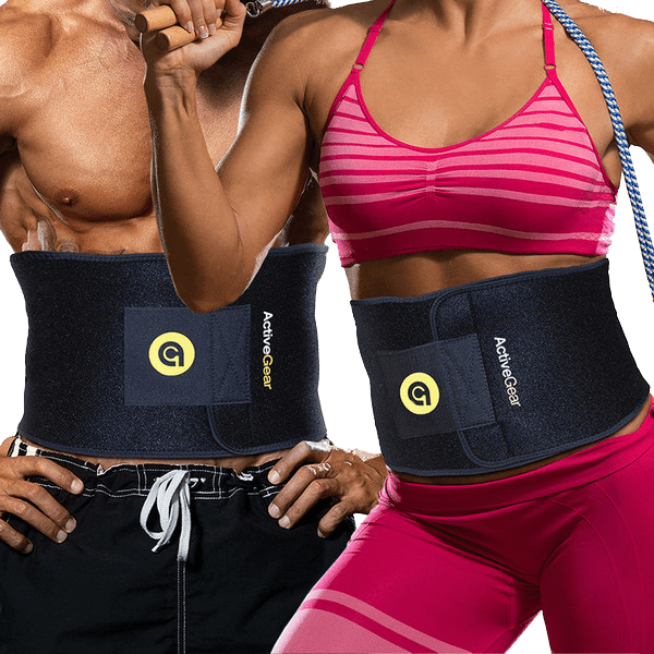 Activegear waist trimmer belt for stomach and back shop lumbar support